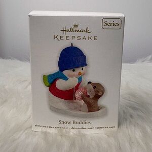 Hallmark Keepsake “Snow Buddies” Snowman&Otter Ornament